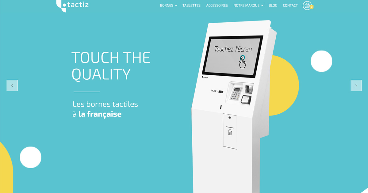 Borne interactive de paiement (TPE) 27 pouces - Xifab